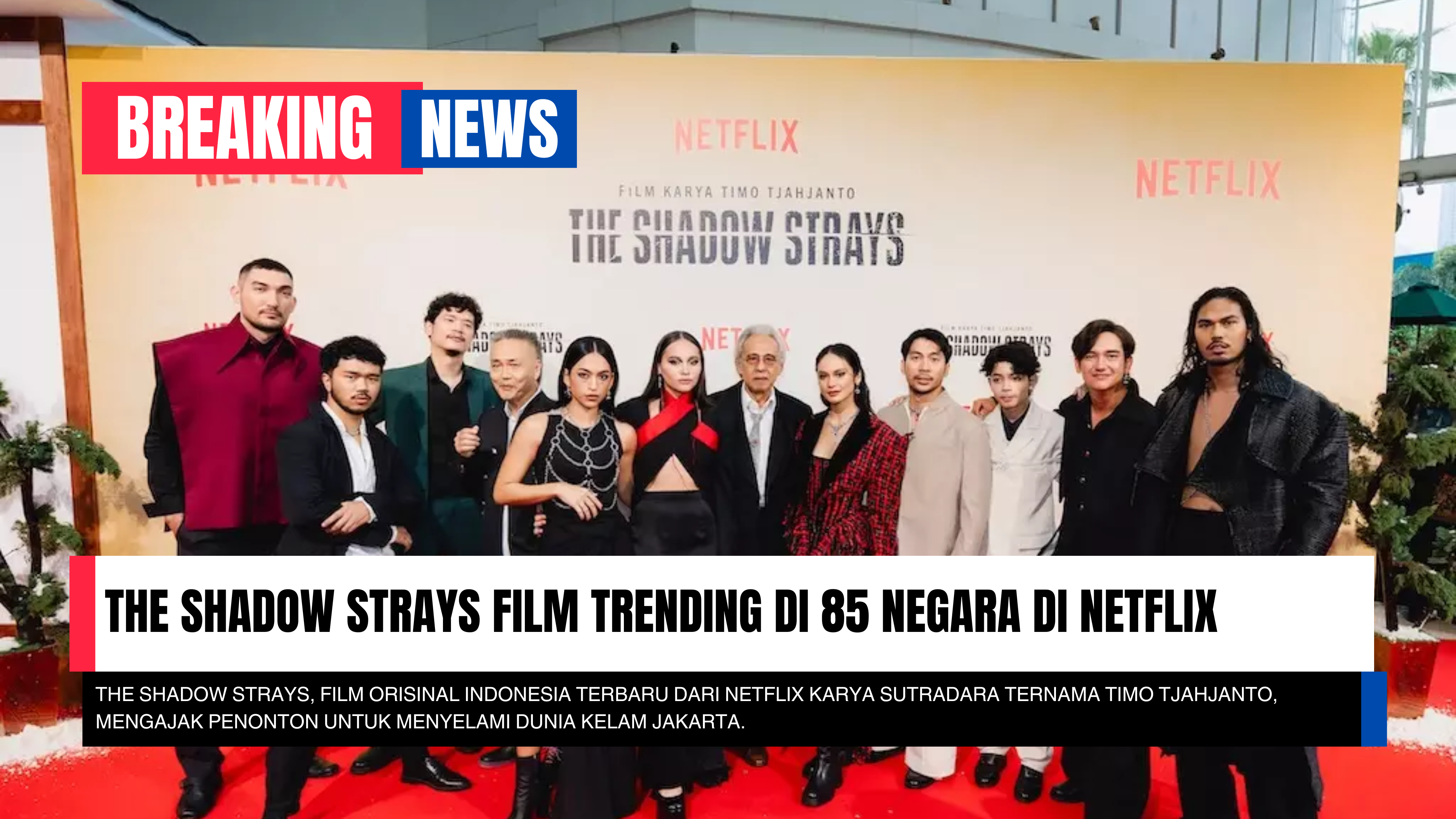 The Shadow Strays Film Trending di 85 Negara di Netflix